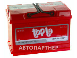 TOPLA Energy 12В 6ст 75 а/ч пп 57413